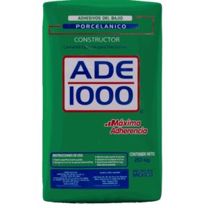 ADHESIVO ADE1000 PORCELANICO CONSTRUCTOR 20KG BLANCO