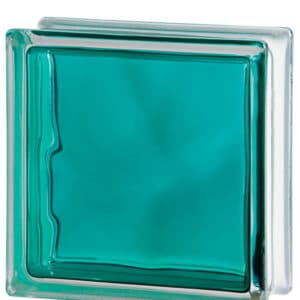 VITROBLOCK SEVES GLASS BRILLY TURQUOISE WAVE