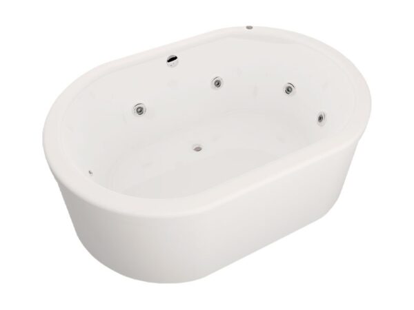 TINA AQUA SPA FREESTANDING F-015 CON HIDROMASAJE Y FALDON