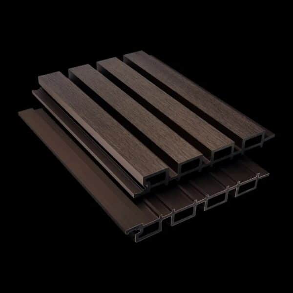 PANEL WPC CASTEL EXTERIOR QUATTRO CHOCOLATE